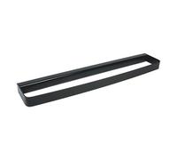 Porta asciugamani 45 mod. 25 nero cm 45 x h.2,5 x 8