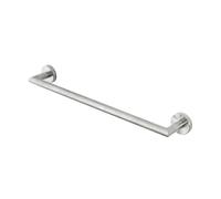 Porta asciugamani a muro 50 cm in acciaio inox satinato Galassia