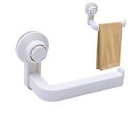 Porta asciugamani a, supporto per carta igienica con, supporto per asciugamani da bagno per cucine e hotel, senza fori, per stracci e fazzoletti