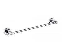 Porta asciugamani a ventosa da bagno, asta singola, barra porta asciugamani a ventosa super resistente, asciugamano da bagno appeso in acciaio inox-40 cm Anniversary