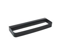 BARRA PORTA ASCIUGAMANI TELI ANELLO A MURO NERO SET BAGNO PARETE 25 BLACK