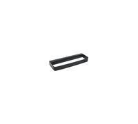 PORTA ASCIUGAMANI AD ANELLO MOD. 25 Nero cm 25 x h.2,5 x 8