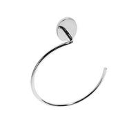 PORTA ASCIUGAMANI AD ANELLO Mod BIRD Cromo cm 20 x h 23.7 x 5.5