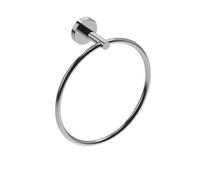 PORTA ASCIUGAMANI AD ANELLO MOD CLASS Nero cm 21 x h 23 x 7