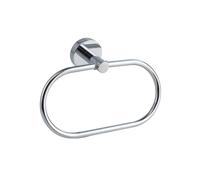 Porta asciugamani ad anello Smooz SO207 cromo Argento - cromato