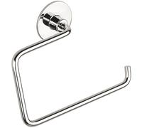 Porta asciugamani ad anello Wind cromo