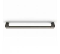 Porta Asciugamani Asta Supporto Da Muro 60 cm Asciugamani Grigio Fumé 87944