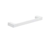 Porta asciugamani bagno a muro Gedy Pirenei 35cm bianco matto