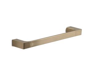 Porta asciugamani bagno a muro Gedy Pirenei 35cm oro matto PI21-35-88