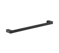 Porta asciugamani bagno a muro Gedy Pirenei 60cm nero matto PI21-60-14
