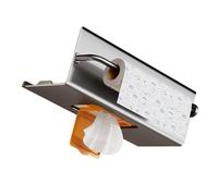 Porta Asciugamani Carta Adesivi Da Cucina Organizzatori Montati A Parete Acciaio Carbonio Antiruggine Per Armadietto Del Bagno Accessorio Da Cucina Salvaspazio In Acciaio Carbonio