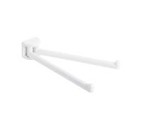 PORTA ASCIUGAMANI CON BRACCI A SNODO SERIE LINEA Bianco