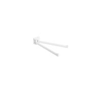 PORTA ASCIUGAMANI CON BRACCI A SNODO SERIE LINEA Bianco