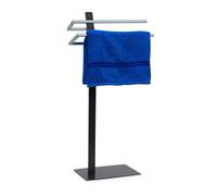 Porta asciugamani cromato grao Appendiabiti da bagno 2 bracci Antiscivolo