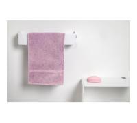 Porta AsciugamanI da Bagno da SMALL In Plexiglass CLIO MANTIDE Dimensioni 30x7,5x h 8 cm - peso 0.7 kg Colore Bianco bianco