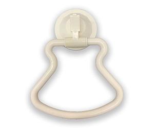 Porta Asciugamani | Da Bagno | In Plastica Solida | Con Ventosa Autoadesiva | Installazione semplice | Mod:70680