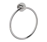 Porta asciugamani da parete Idrostile 180x200 mm Cromo Cromo