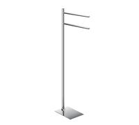 Porta asciugamani da terra Trilly cromato 84,5 cm Cromo