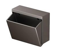 Porta asciugamani di carta in acciaio inox for montaggio a parete, for riporre salviette da bagno, funzionamento con una sola mano, distributore automatico di asciugamani di carta for cucina, bagno, d