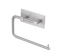 Porta asciugamani di carta in acciaio inox, montaggio a parete per cucina e bagno, con piastra inferiore aggiornata, installazione orizzontale o verticale salvaspazio