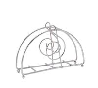 Porta Asciugamani Di Carta Semicircolare In Ferro Da 5 Pezzi per Casa, Bar | Porta tovaglioli verticale for ristorante occidentale, cucina, soggiorno, clip for riporre asciugamani di carta(Color 2)
