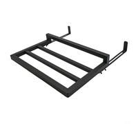 Porta asciugamani e termosifone, 40 x 25 cm, da appendere, per termosifoni, in acciaio al carbonio, senza fori, organizer salvaspazio per bagno (grigio)