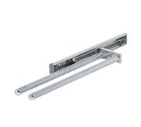 PORTA ASCIUGAMANI ESTRAIBILE MM.330 ALLUMINIO ARGENTO