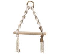 Porta Asciugamani in Carta Boho, Porta Rotolo in Corda di Canapa Intrecciata, Espositore per Asciugamani in Carta Igienica Senza Punch, Porta Carta Igienica Boho