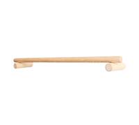 Porta asciugamani in carta rack rotolo di stoccaggio da parete appendiabiti da parete con gancio semplice da montare in legno (30 cm)