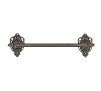 Porta asciugamani in ottone anticato stile impero lunghezza 40 cm arredo bagno