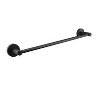 Porta asciugamani modello tondo 40 cm nero opaco Icrolla Venezia 16080NO