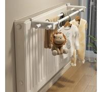 Porta asciugamani per termosifone, 30 cm Appendi Asciugamani per radiatore scaldasalviette, Asciugatrice per radiatore, Porta-asciugamani per radiatore, per termosifone da 0,3-2 m, per bagno