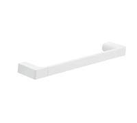 Gedy PIRENEI Portasciugamani bagno, Portasciugamani Parete, 35,1 x 6,6 x 2,6, Bianco Opaco, Ottone