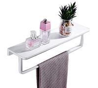 Porta asciugamani spazzoloni per bagno in alluminio toilette da toilette davanti allo specchio del bagno/bianco/37 * 10 * 8 cm il nuovo