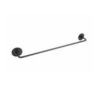 Porta asciugamani Wind nero 40 cm Nero
