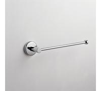Porta asciugamano da bidet Idra 28x6,5xh5,5 cm in finitura cromo lucido fissaggio a viti bagno galvanico di oltre 22 micron inalterabile nel tempo inox lucido