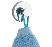 Porta Asciugamano - Porta Accappatoio da Bagno - Fissaggio senza Buchi, in Acciaio Inox, 6x6cm, Cromato