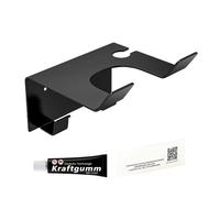 Porta Asciugatrice Per Capelli Da Parete In Acciaio Inossidabile-Organizzatore Per Asciugacapelli Senza Punzonatura Con Kit Di Conservazione E Montaggio Del Cavo-rack Per Bagno Compatto Con Cuscinetto