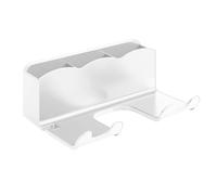 Porta 'asciugatrice Per Capelli - Hairdryer E Supporto Per Piastra | Archiviazione 'organizzatore Del Bagno | Gancio Asciugabile | Organizzatore Di Stoccaggio Montato A Parete | Praticolo Di S