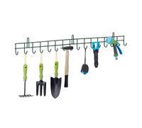 Porta attrezzi da giardino Rastrelliera per garage 80 kg Organizer per attrezzi