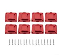 Porta attrezzi per Craftsman 20 V per trapano avvitatore a batteria, supporto da parete, robusto, salvaspazio, garage, officina, 92,5 x 90 mm (8 pezzi)