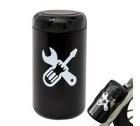 Porta Attrezzi per Riparazione Biciclette | Portatile Porta Borraccia con Scomparto Attrezzi - Accessori Compatti Per Mountain E Road Bike Da Ciclismo All'aperto