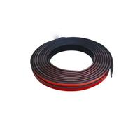 Porta Auto Guarnizioni per porte Guarnizione In Gomma Per Parabrezza E Finestrini Da 14/19 Mm Protezione Universale Per Parabrezza E Tetto Accessori La Sigillatura(19mmx4m)