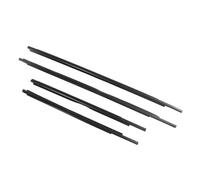 Porta Auto Guarnizioni per porte Per Toyota Per Yaris Per Sedan 2007 2008 2009 2010-2016 Non Per Hatchback 4 Pezzi Guarnizione Per Modanatura In Vetro Per Portiera Auto