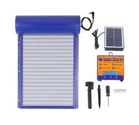 Porta Automatica For Pollaio Ad Energia Solare Apriporta For Polli In Lega Di Alluminio Controllo Timer Programmabile Giornaliero Facile Da Usare