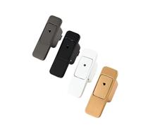 Porta automatica in legno a doppia anta con chiavistello nascosto, un for aprire la porta pieghevole, serratura a scrocco(Gray)