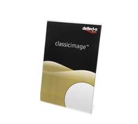 Porta-avvisi con base a L Deflecto - verticale - A5-15x5,3x21 cm - 47501