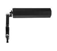 Porta Bacchette Batteria Ottagonale Nero Morsetto Supporto Rinforzato | Metallo e Plastica, Adatto per Pratica e Concerto, Accessorio per Musicisti Professionisti e Appassionati