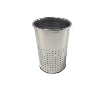 Porta bacchette da cucina in acciaio inox con design resistente alla ruggine e drenaggio, mantiene gli utensili organizzati e promuove l'igiene negli spazi di cottura