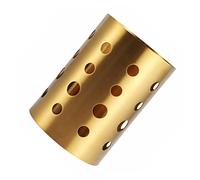 Porta Bacchette in Acciaio Inox Oro per Cucina e Ristorante | Base Solida, Fondo Forato e Pareti Ventilate, Asciugatura Rapida, Piano Ordinato per Cucina o Locale